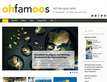 Tablet Screenshot of ohfamoos.com